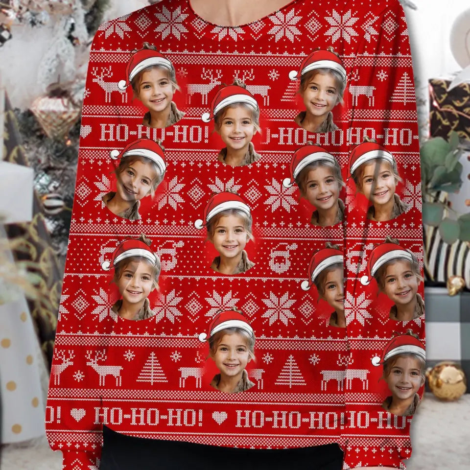 Custom Your Own Sweater With Your Loved One Face