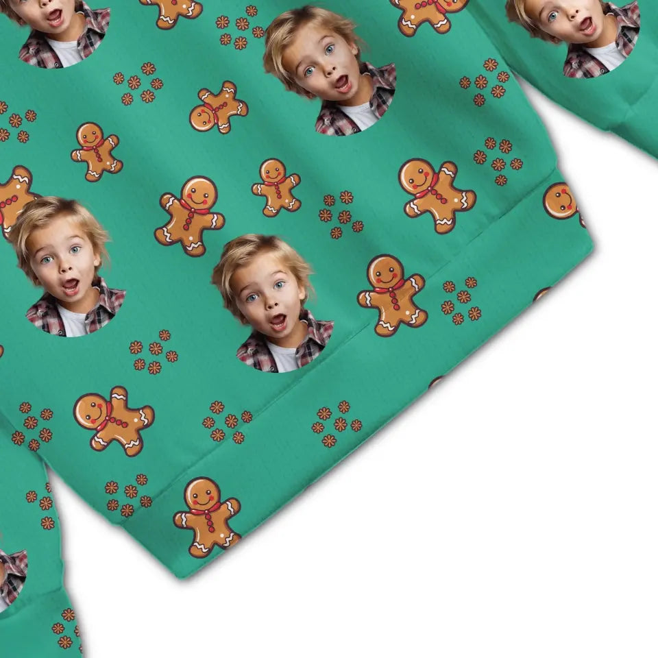 Custom Your Own Christmas Sweater With Your Loved One Face