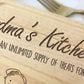 Custom Kid Figure Bamboo Cutting Board Mother's Day Gift