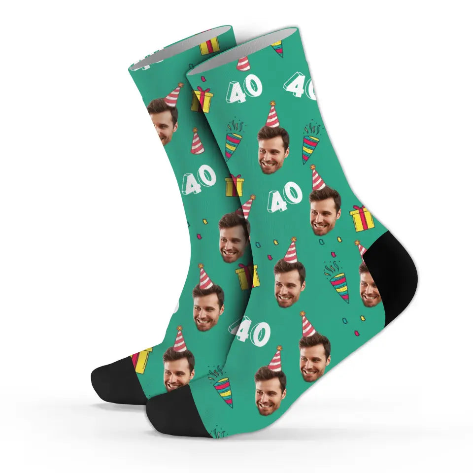 Custom Your Own Birthday Socks With Over +50 Combinations