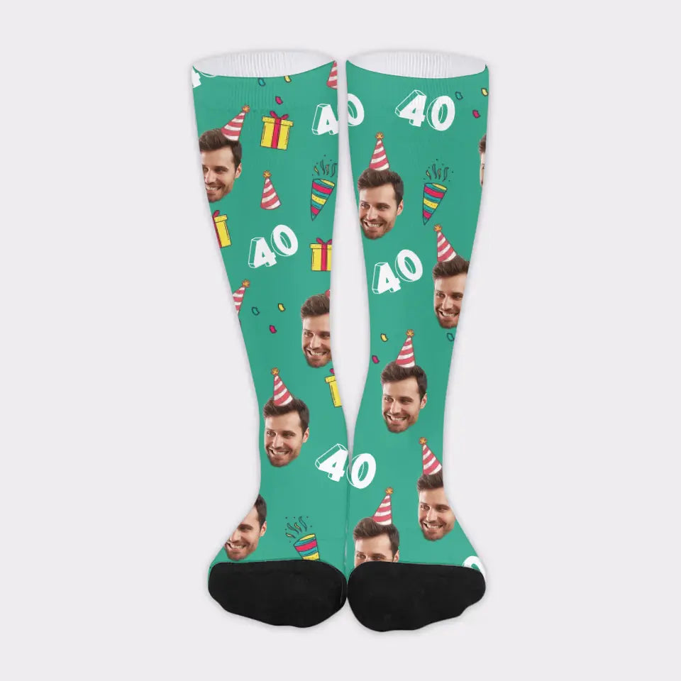 Custom Your Own Birthday Socks With Over +50 Combinations