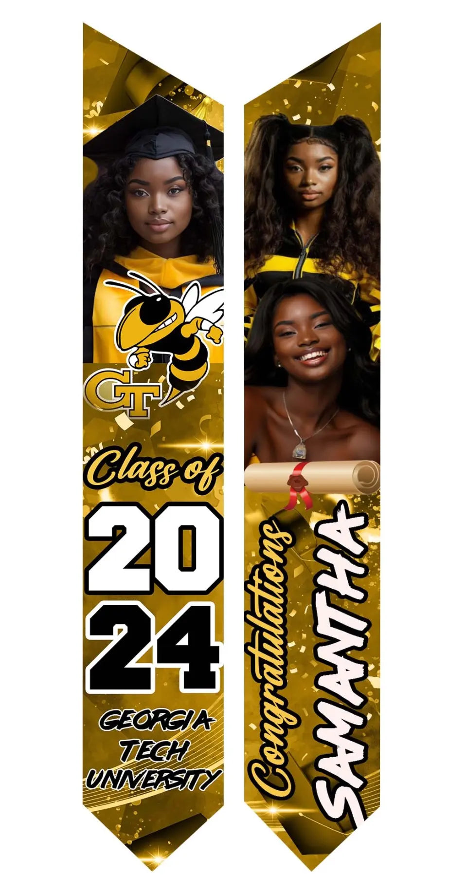 Personalized Graduation Stoles