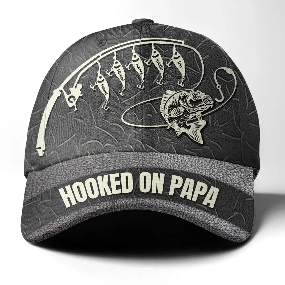 Personalized Fishing Hat, Gift For Fishing Lovers
