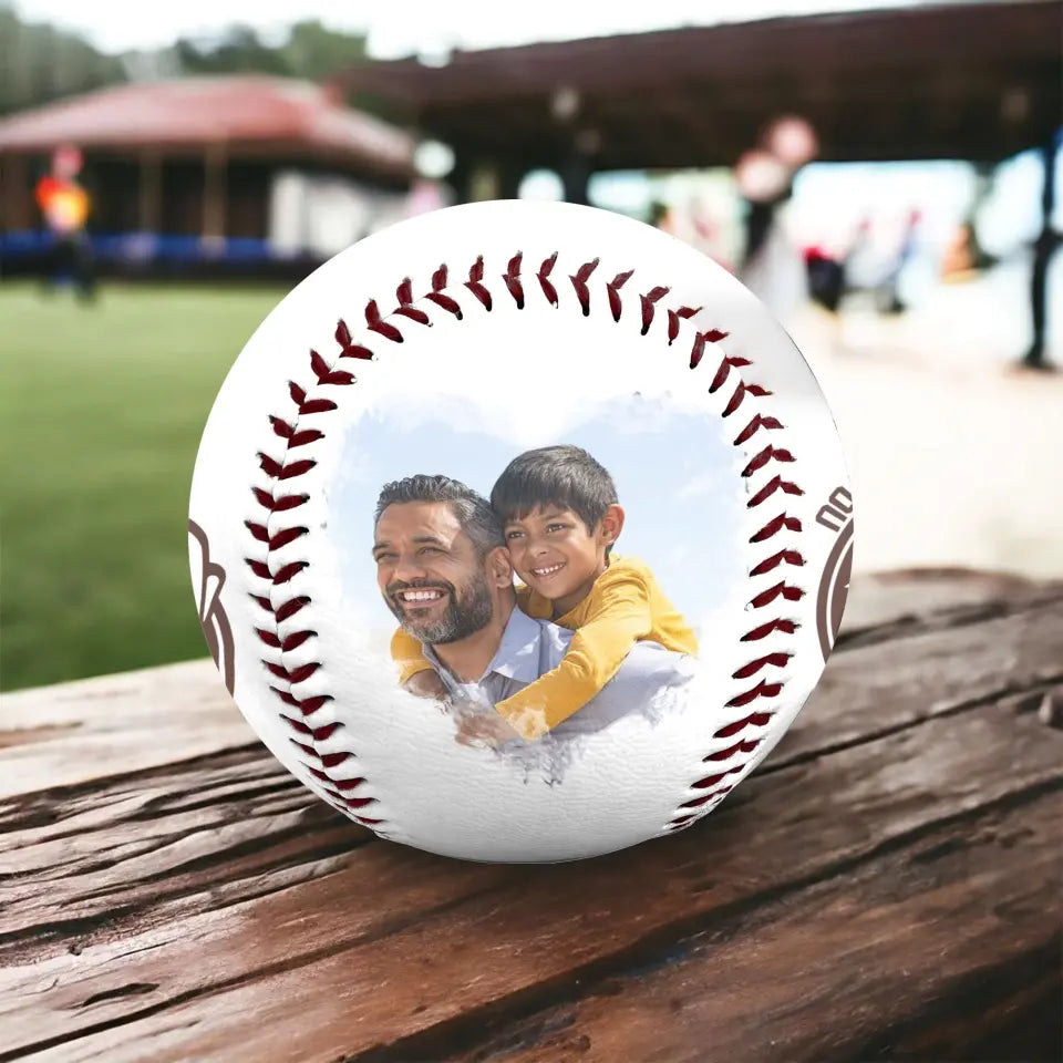 Personalized Photo Baseball Ball, Fathers Day Gifts