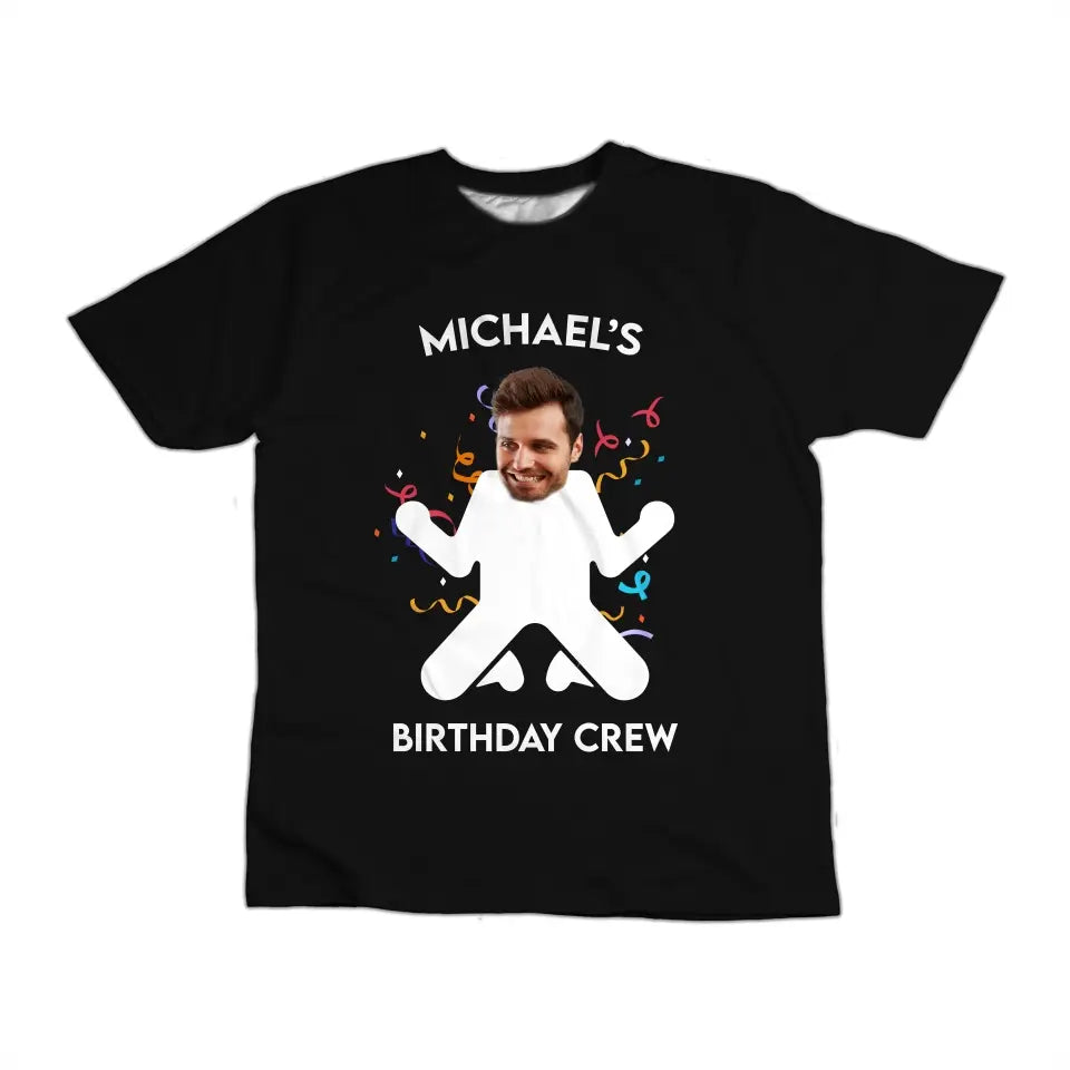 Personalized Birthday Shirt - Custom Face and Name