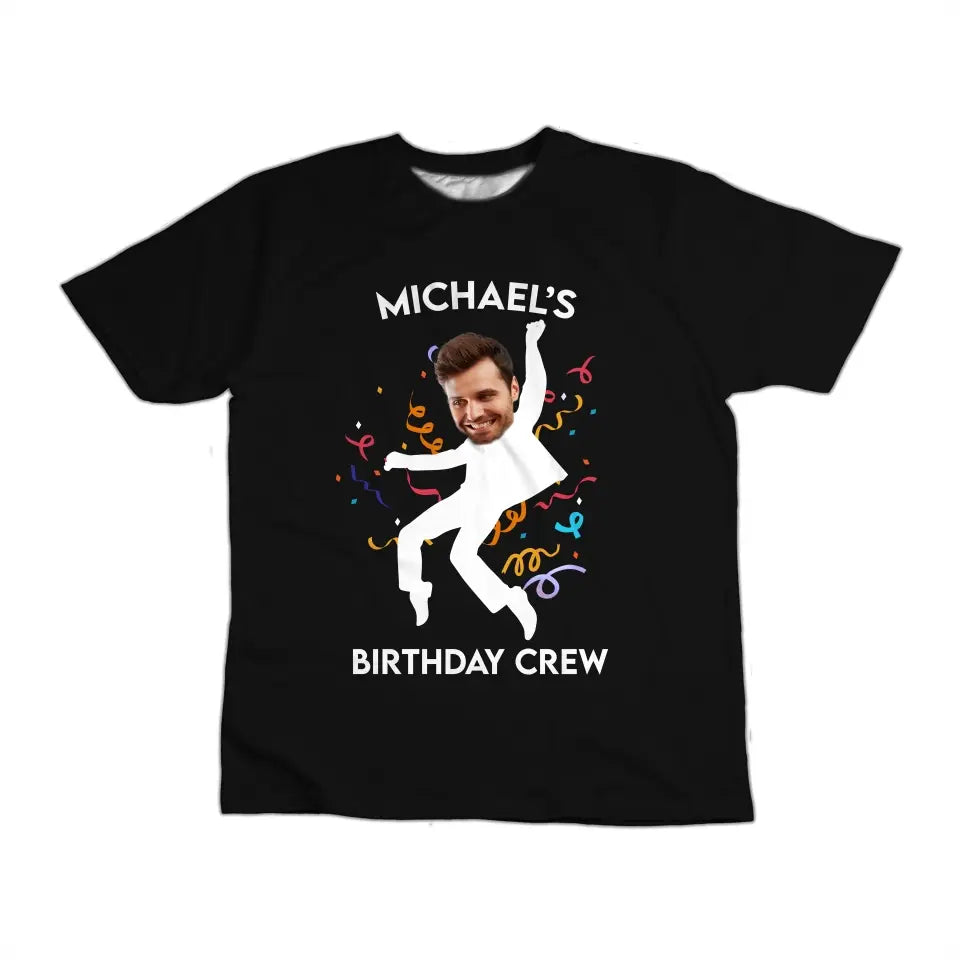 Personalized Birthday Shirt - Custom Face and Name