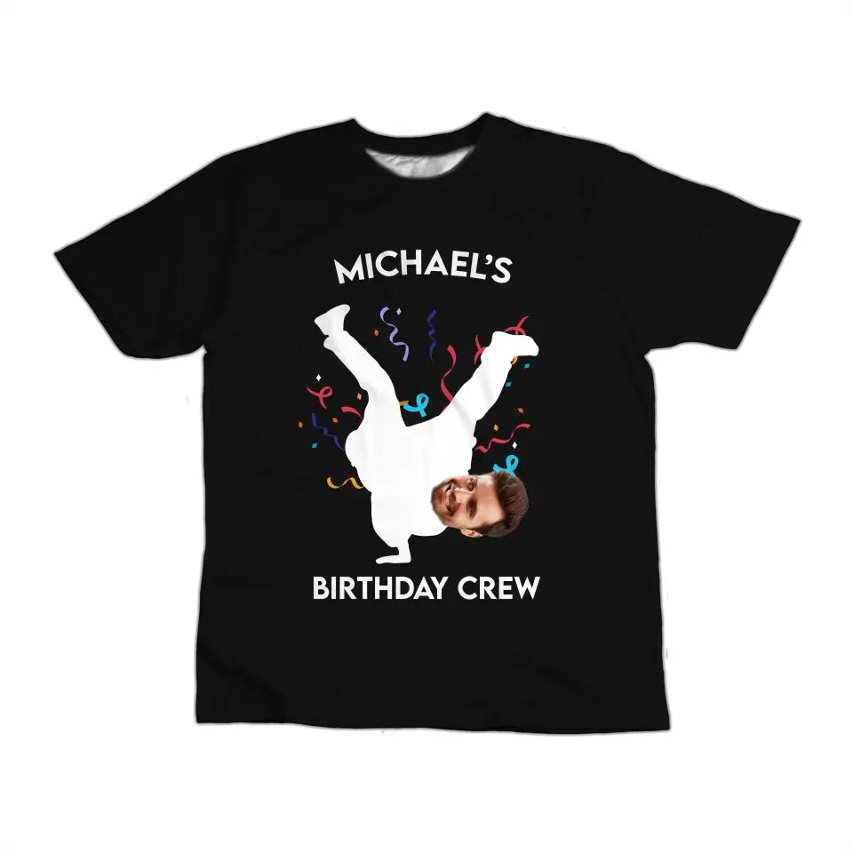 Personalized Birthday Shirt - Custom Face and Name