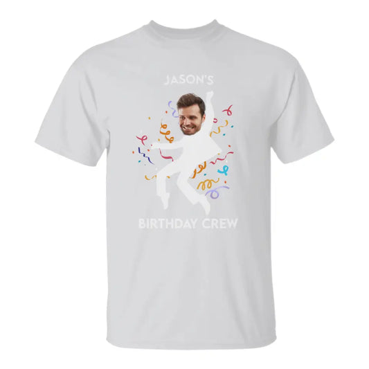 Personalized Birthday Shirt - Custom Face and Name