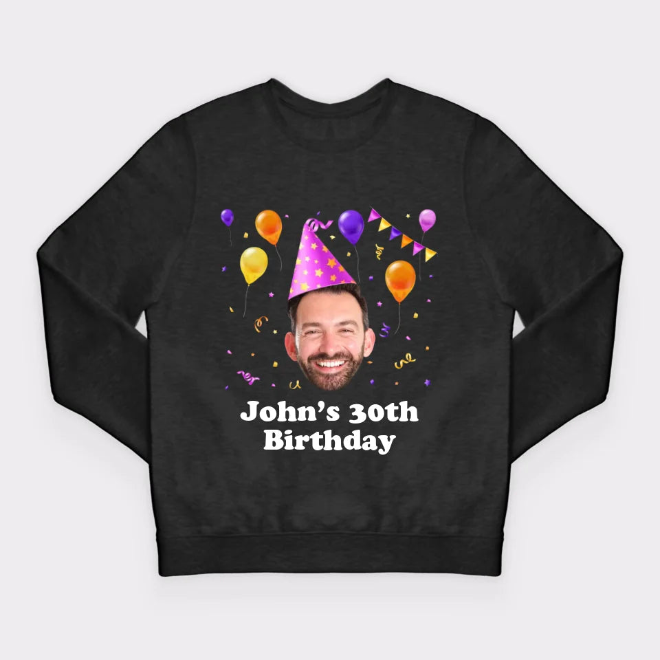 Custom Birthday Face Shirt