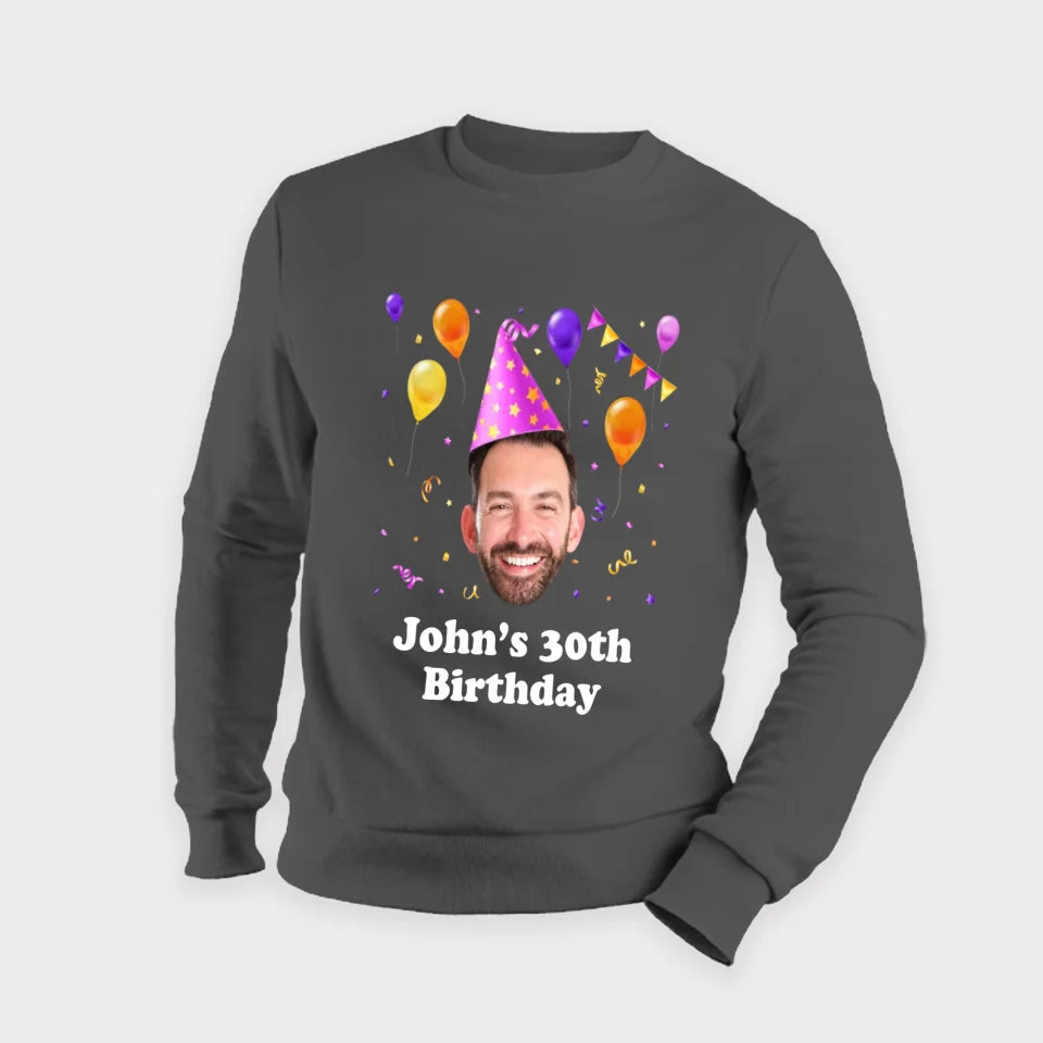 Custom Birthday Face Shirt