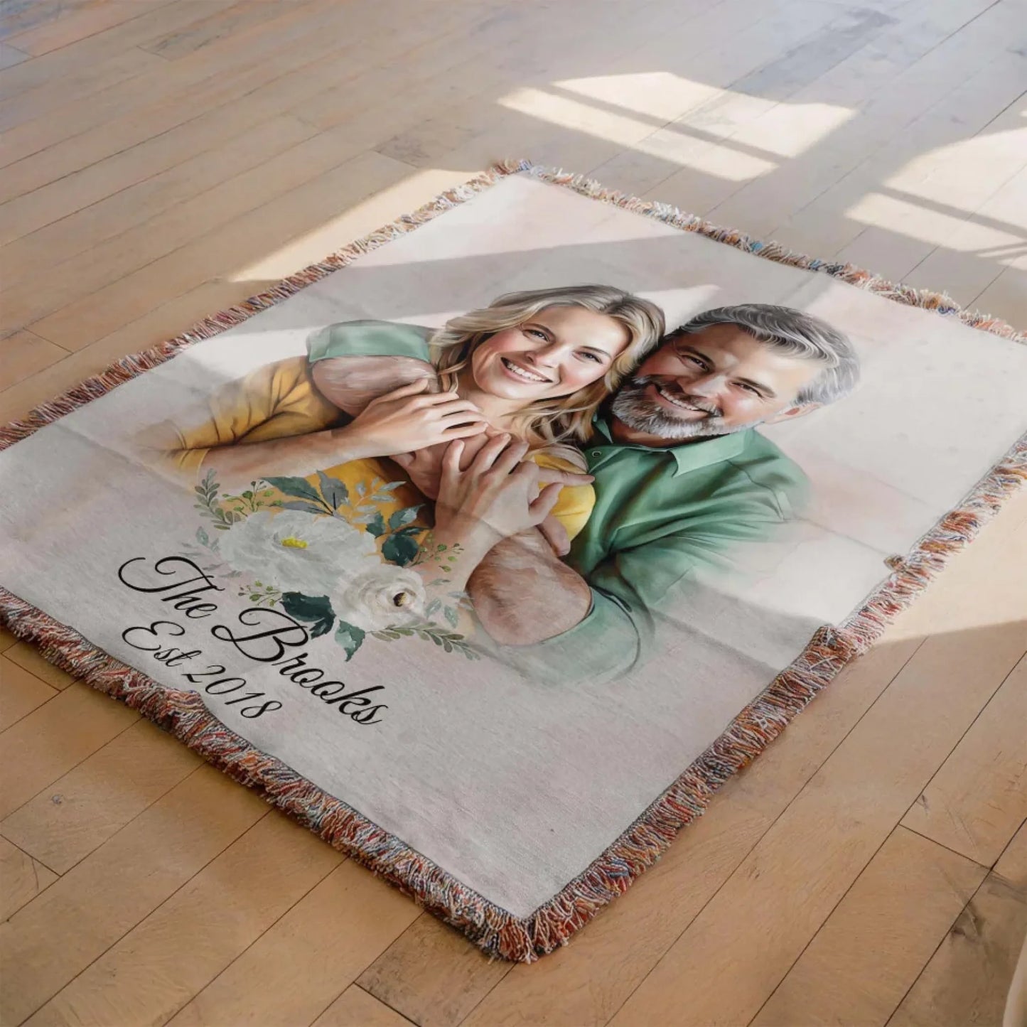 Woven Blanket MockUp7