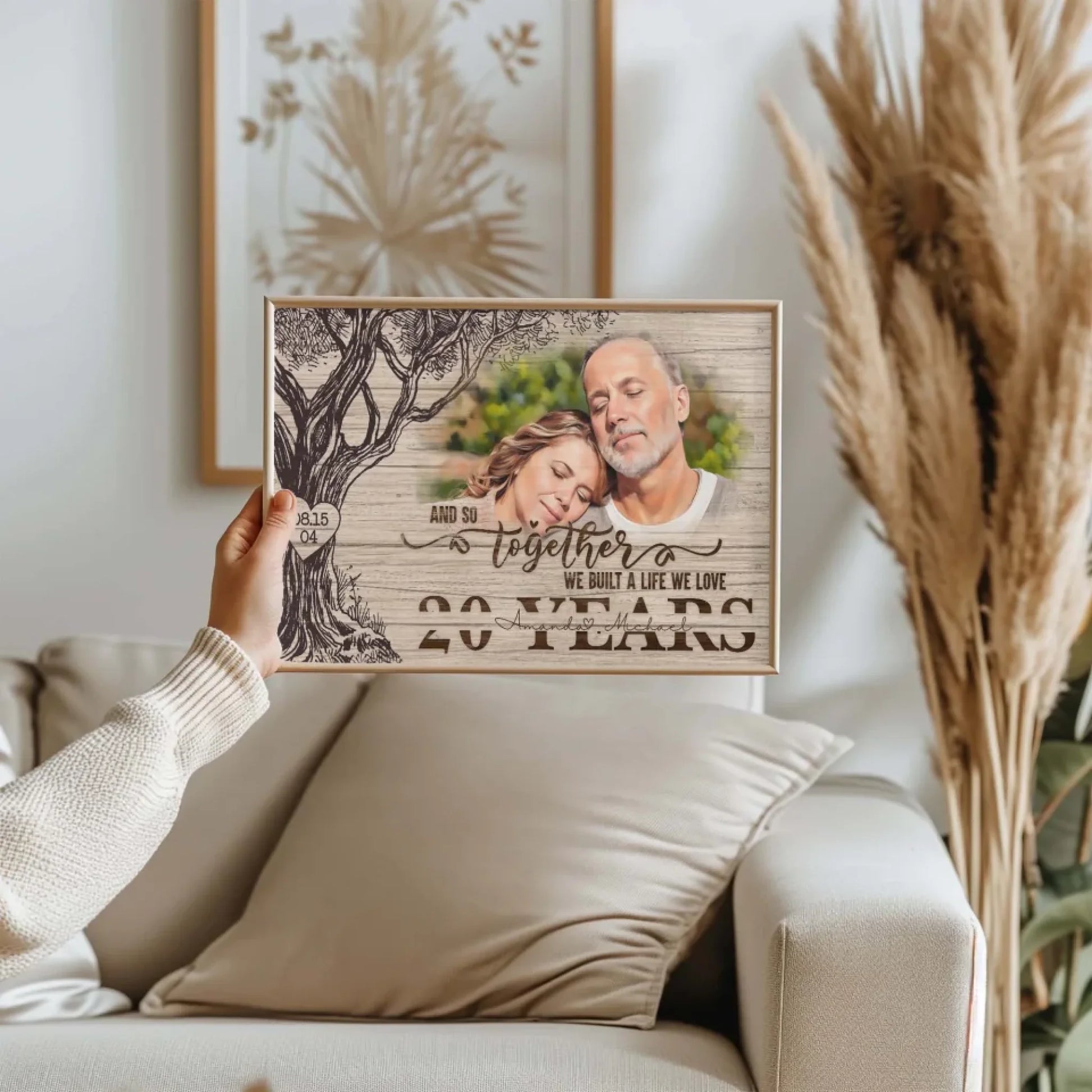 Tree Couple Canvas MockUp4